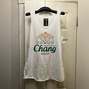 Chang Beer Tank Top Shirt